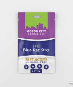 Motor city Cannabites | Motor city CannaCarts THC Blue Raz Stixx