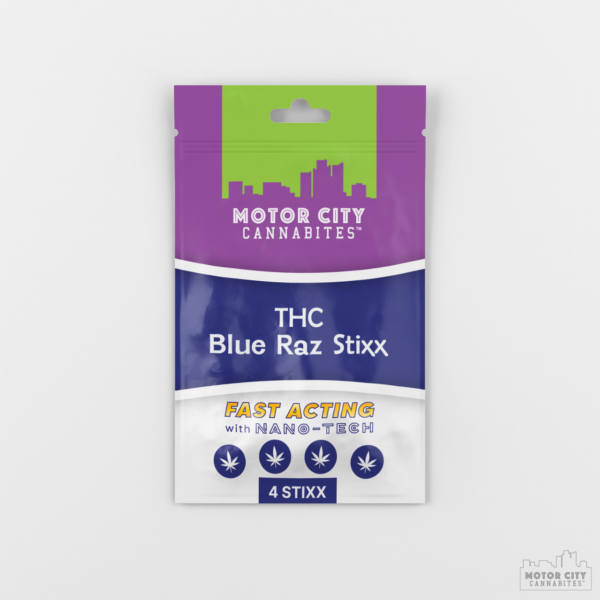 Motor city Cannabites | Motor city CannaCarts THC Blue Raz Stixx