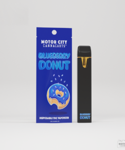 Motor city CannaCarts | Motor city Cannabites THC Blueberry Donut 1g Disposable vape