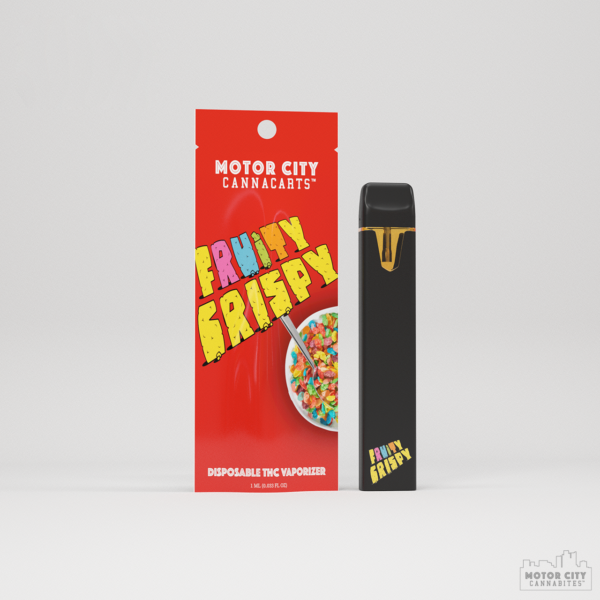 Motor city CannaCarts | Motor city Cannabites THC Fruity Crispy 1g Disposable vape