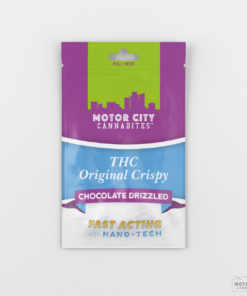 Motor city Cannabites | Motor city CannaCarts THC Original Crispy Chocolate Drizzled