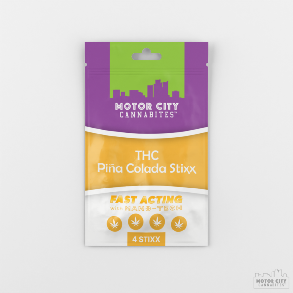 Motor city Cannabites | Motor city CannaCarts THC Piña Colada Stixx