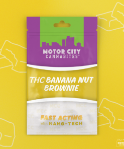 Motor city CannaCarts | Motor city Cannabites Banana Nut Brownie