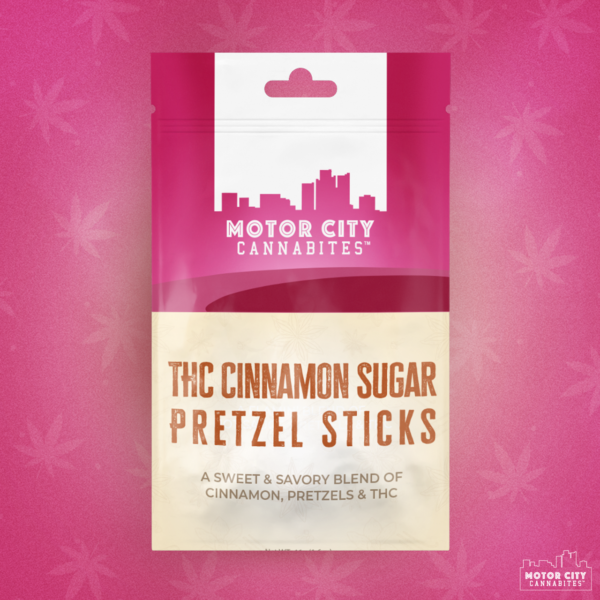 Motor city Cannabites | Motor city CannaCarts THC Cinnamon Sugar Pretzel Sticks
