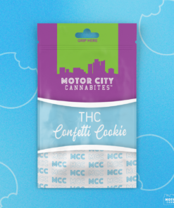 Motor city CannaCarts | Motor city Cannabites THC Confetti Cookie