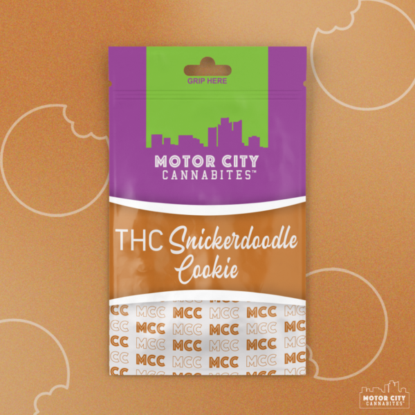 Motor city CannaCarts | Motor city Cannabites THC Snickerdoodle Cookie